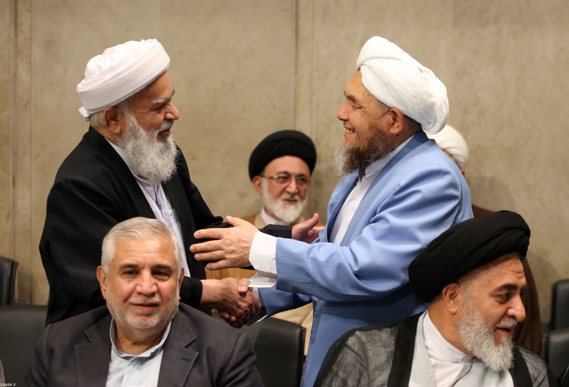 عکس/ مهمانان کنفرانس وحدت اسلامی در دیدار با رهبر انقلاب 