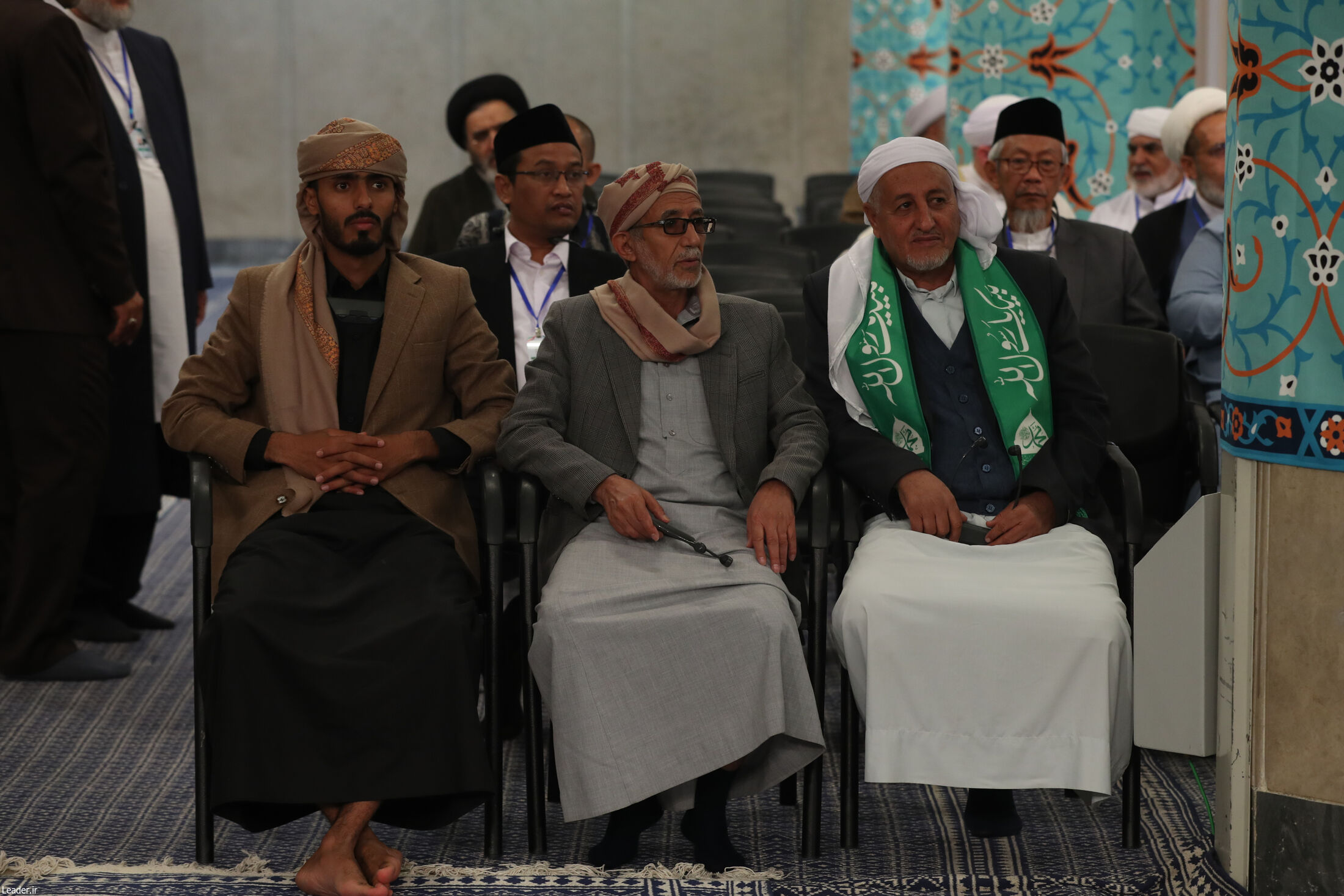 عکس/ مهمانان کنفرانس وحدت اسلامی در دیدار با رهبر انقلاب 