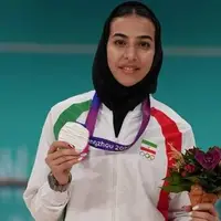بانوی اسکیت‌باز ایران به مدال نقره رسید