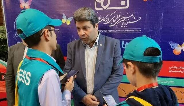 بهروز افخمی و محمد خزاعی در گفت‌وگو با خبرنگاران نوجوان  