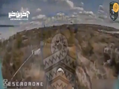 انهدام راکت انداز توس-۱ روسیه با پهپاد انتحاری اوکراین