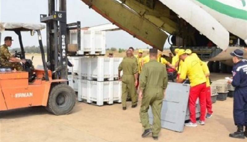 پل هوایی الجزایر برای امدادرسانی به غزه