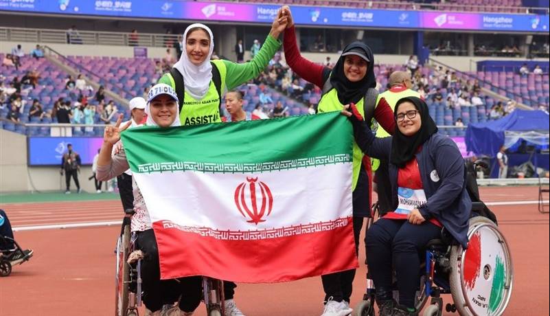 پوشش زنده؛ روز چهارم بازی‌های پاراآسیایی