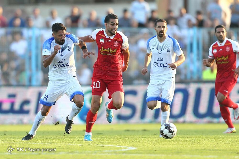 لیگ برتر فوتبال؛ بازی ملوان و پرسپولیس