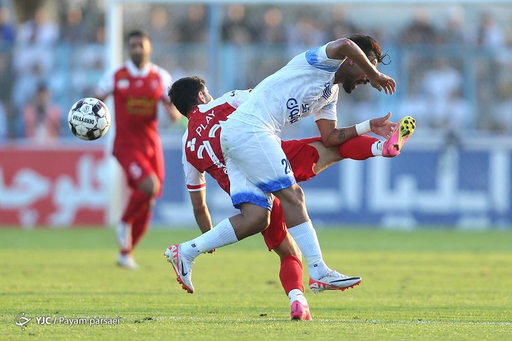 لیگ برتر فوتبال؛ بازی ملوان و پرسپولیس