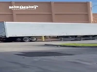اتفاق عجیبی که راننده ماشین سنگین رقم زد!