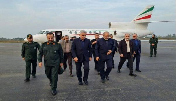 وزیر کشور برای بررسی حادثه لنگرود وارد گیلان شد