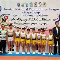 نایب‌قهرمانی ورزشکاران کردستانی در رقابت‌های کشوری ترامپولین