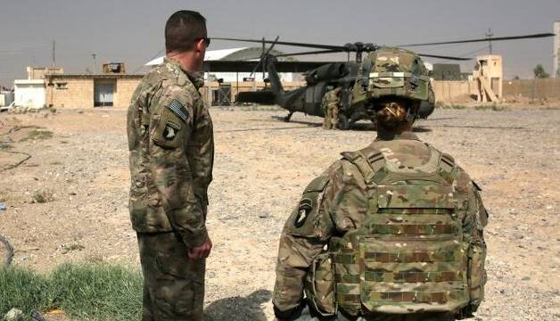 حملات پهپادی به پایگاه آمریکایی در اربیل