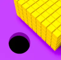 بازی/ Color Hole 3D؛ راه مکعب‌ها را از هم جدا کنید