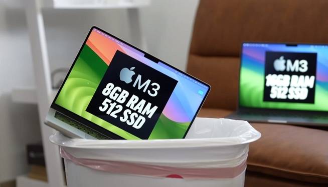 فریب اپل را نخورید؛ 8 گیگابایت حافظه رم برای M3 MacBook Pro کافی نیست