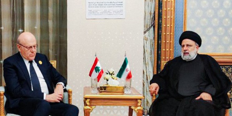 رئیسی در دیدار نخست‌وزیر لبنان: اقدامات حزب‌الله مبتنی بر حکمت و عقلانیت است
