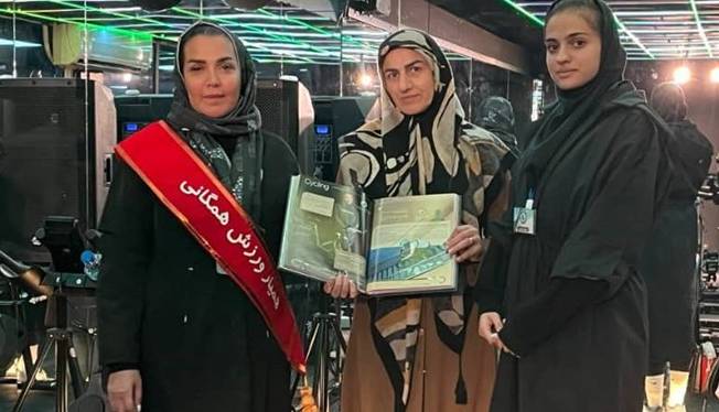 بانوی رکابزن کشورمان رکورد شکنی کرد