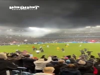 شادی دیوانه‌وار هواداران مالمو پس از قهرمانی دراماتیک در لیگ سوئد