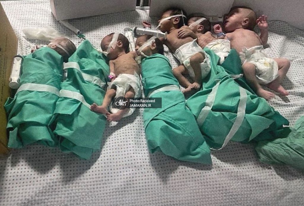 عکس/ تصویری دردناک از نوزادان فلسطینی در معرض خطر مرگ