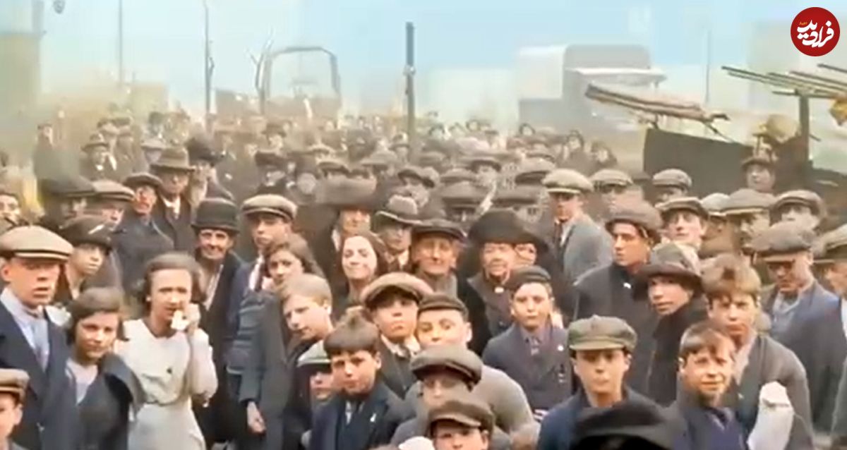 ویدئو رنگی شده از شهر لندن در سال 1931