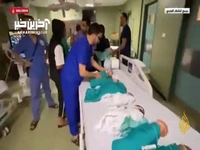 اوضاع کودکان نارس در بیمارستان شفای غزه پس از اتمام اکسیژن و سوخت