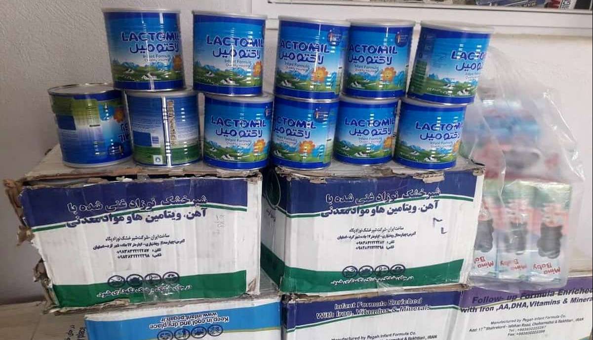 اجاره کارت ملی نوزادان برای قاچاق شیرخشک! 