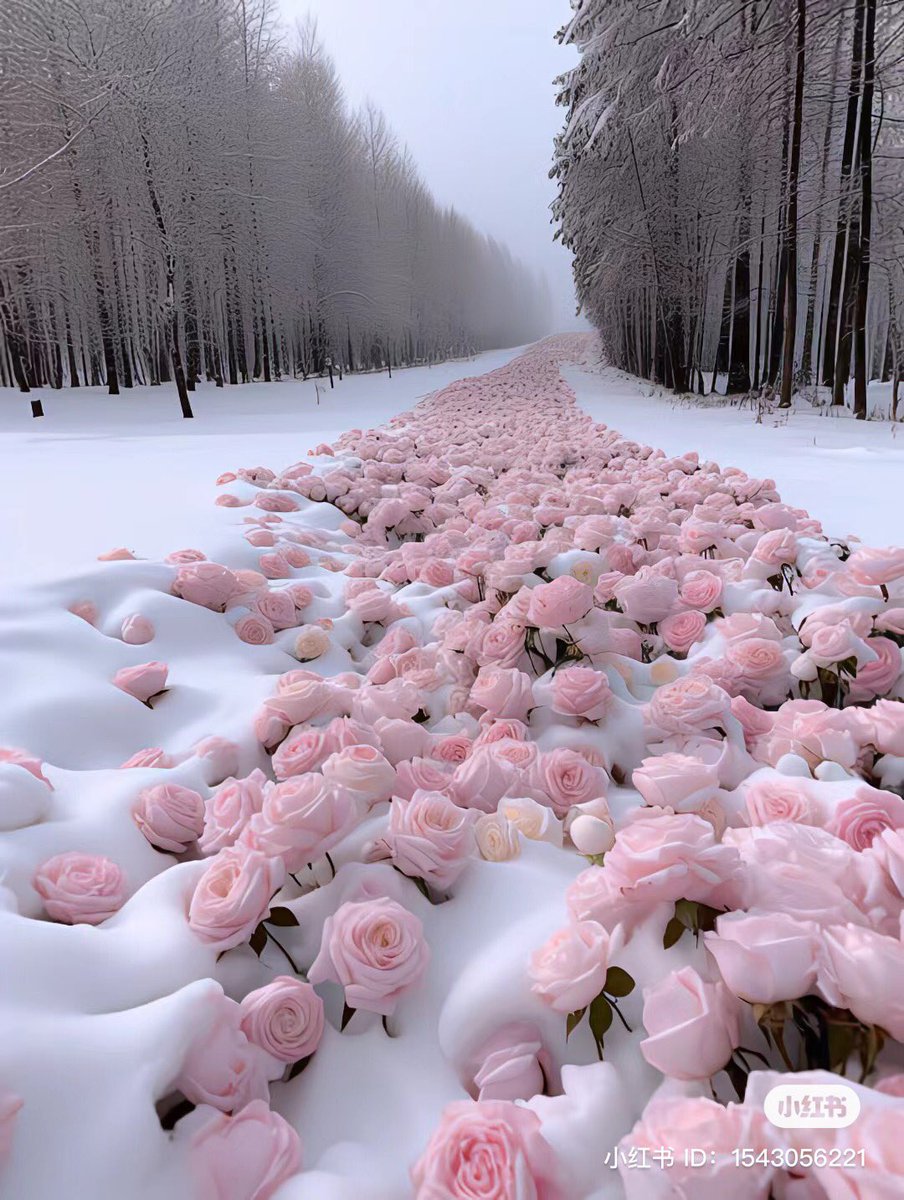آخرین خبر | گل‌های رز پوشیده از برف