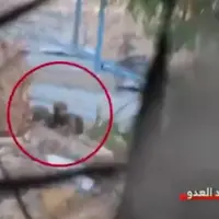 لحظه حمله نیروهای مقاومت فلسطین به نظامیان صهیونیست در نوار غزه