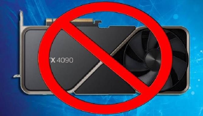 انویدیا ردپای GeForce RTX 4090 را از چین پاک کرد