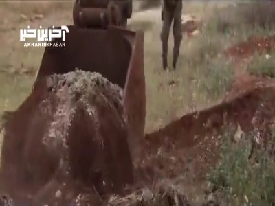 فیلمی از تفحص شهدای مدافع حرم در سوریه