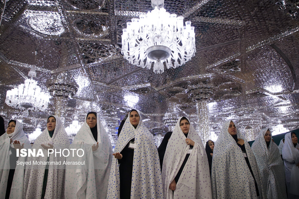بزرگداشت روز پرستار در حرم مطهر رضوی