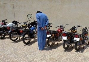 انهدام باند سرقت موتورسیکلت در شهرستان ری