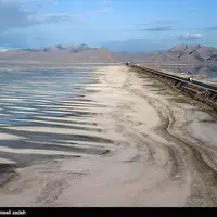 عکس/ آخرین تصویر ماهواره‌ای از دریاچه ارومیه