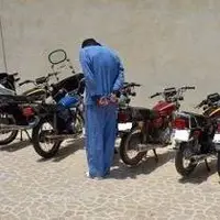 انهدام باند سرقت موتورسیکلت در شهرستان ری