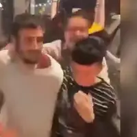 لحظه آزادی ایاس الخطیب در چارچوب توافق مبادله اسرا