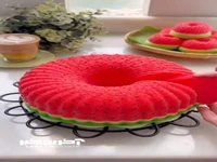 کیک هندوانه یلدایی جذاب