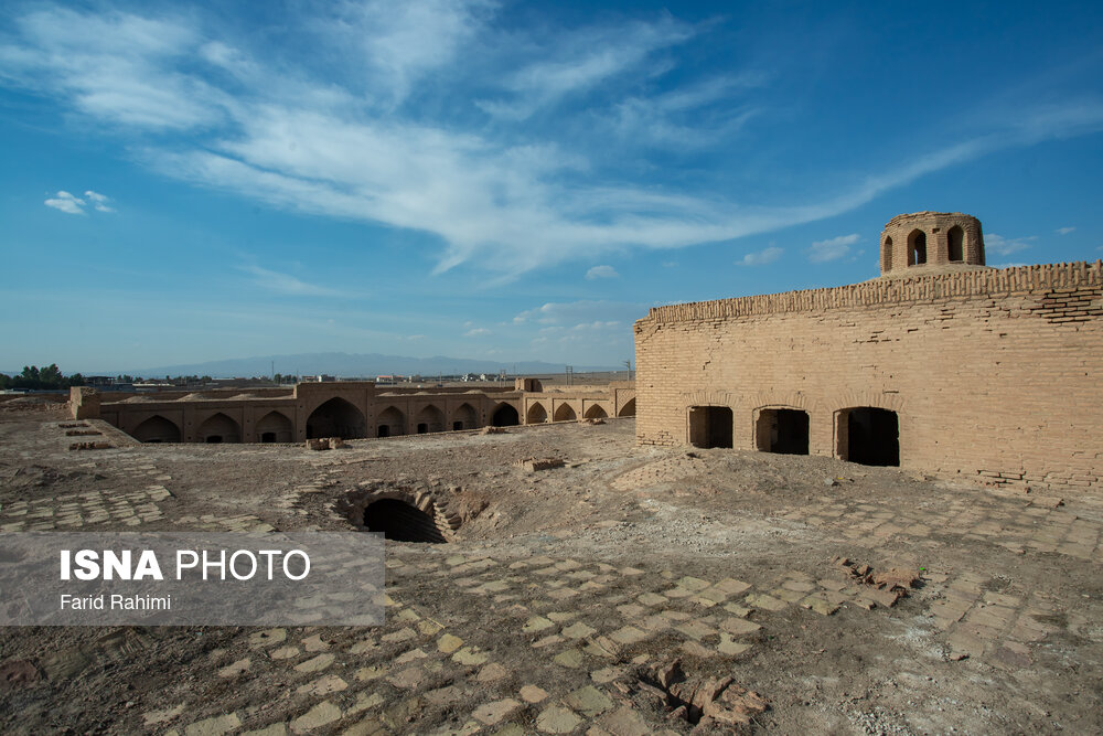 کاروانسرای «باغ شیخ» ساوه