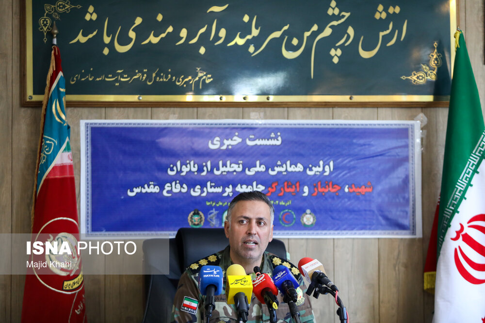 نشست خبری رئیس اداره بهداشت و درمان نزاجا