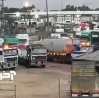 ورود سری جدید کامیون‌های حامل کمک‌های انسان‌دوستانه به غزه 