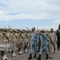 بازدید فرمانده مرزبانی فراجا از مرز زمینی آستارا