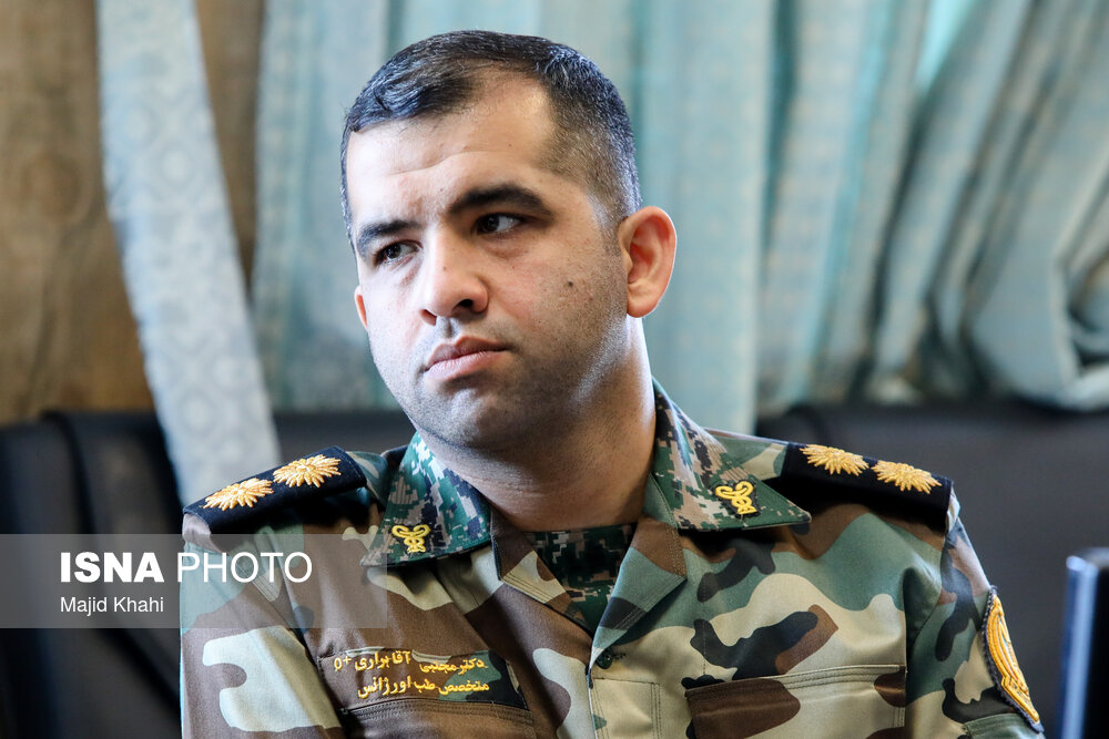 نشست خبری رئیس اداره بهداشت و درمان نزاجا