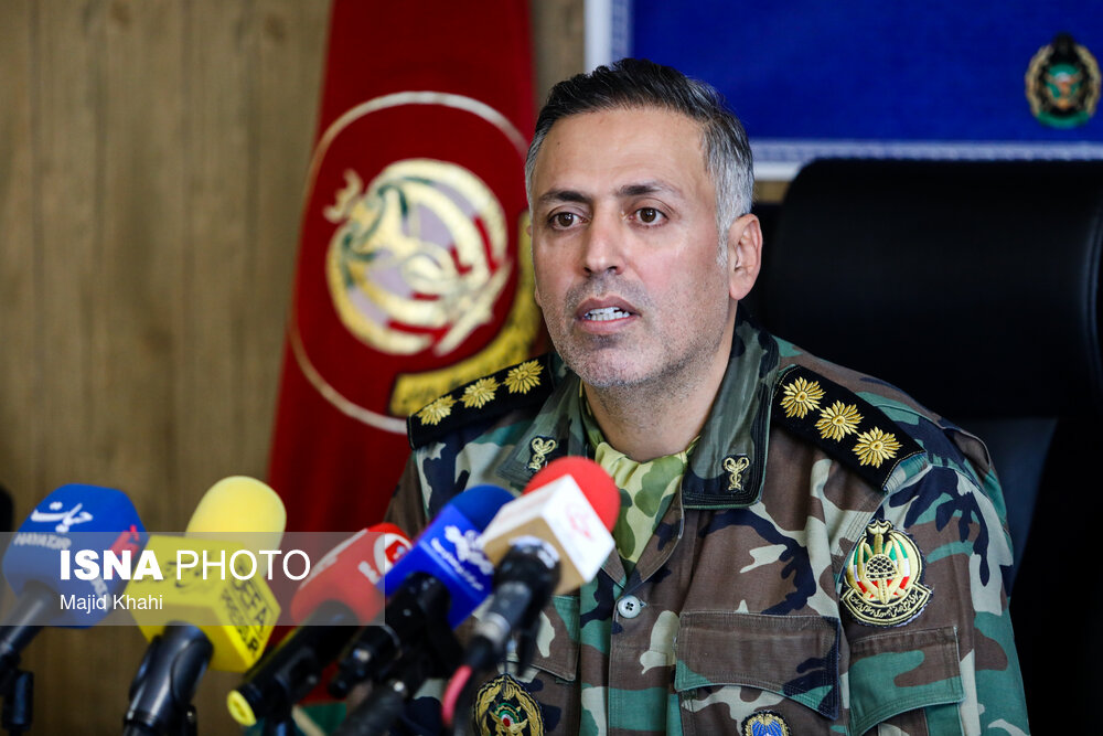 نشست خبری رئیس اداره بهداشت و درمان نزاجا