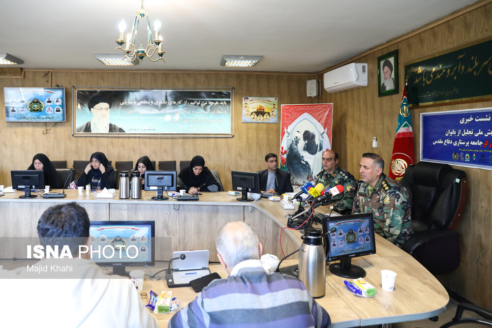 نشست خبری رئیس اداره بهداشت و درمان نزاجا