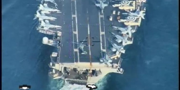 رهگیری و شناسایی ناوگروه هواپیمابر آیزن‌هاور توسط نیروی دریایی ارتش ایران
