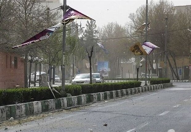 افزایش سرعت وزش باد و گردوخاک در خراسان جنوبی