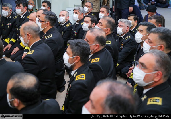 عکس/ دیدار فرماندهان نیروی دریایی ارتش با رهبر انقلاب 