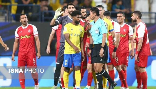 نمره پرسپولیس برابر رونالدو و النصر ۱۵ بود!