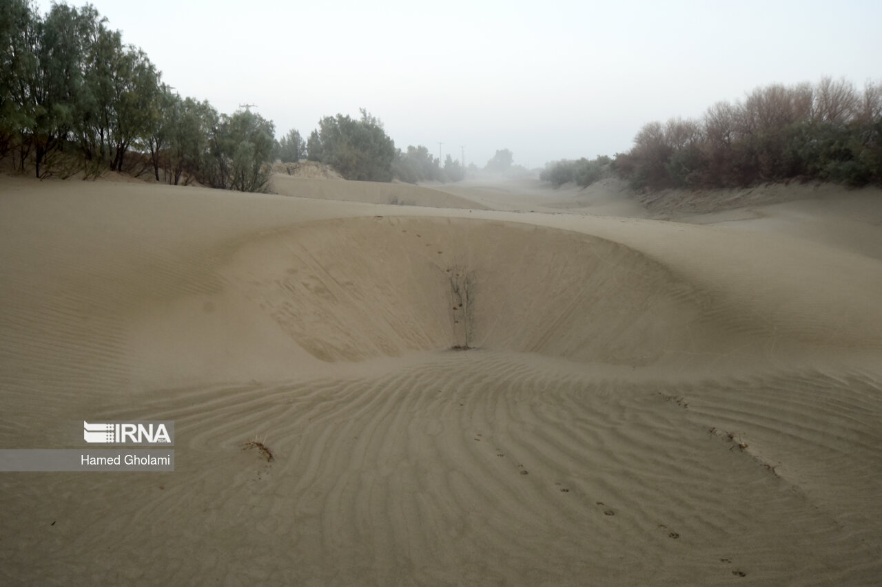 مه در گذر از سیستان و بلوچستان