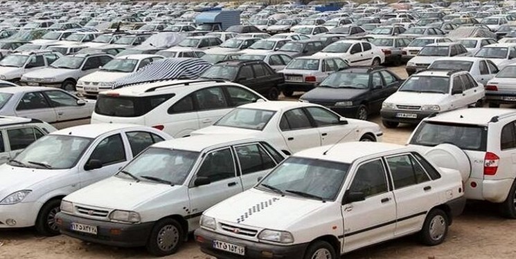 ترخیص خودروهای رسوبی در پارکینگهای کردستان