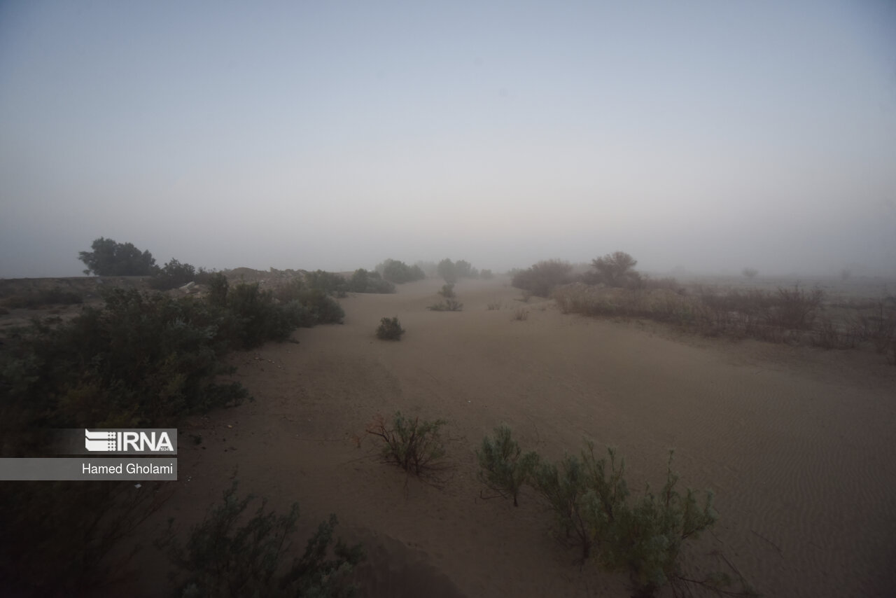 مه در گذر از سیستان و بلوچستان