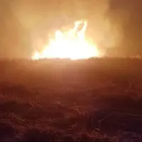 عامل انسانی، علت آتش‌سوزی در تالاب حسنلوی نقده