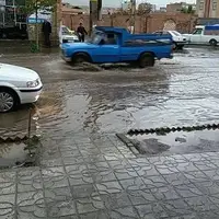 آب‌گرفتگی در معابر شوش و شوشتر رفع شد