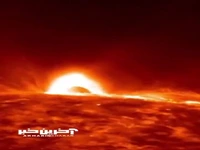 تصویری واقعی از پلاسمای خورشید