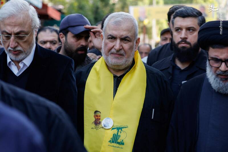 عکس/ تشییع پیکر آقازاده لبنانی در جباء